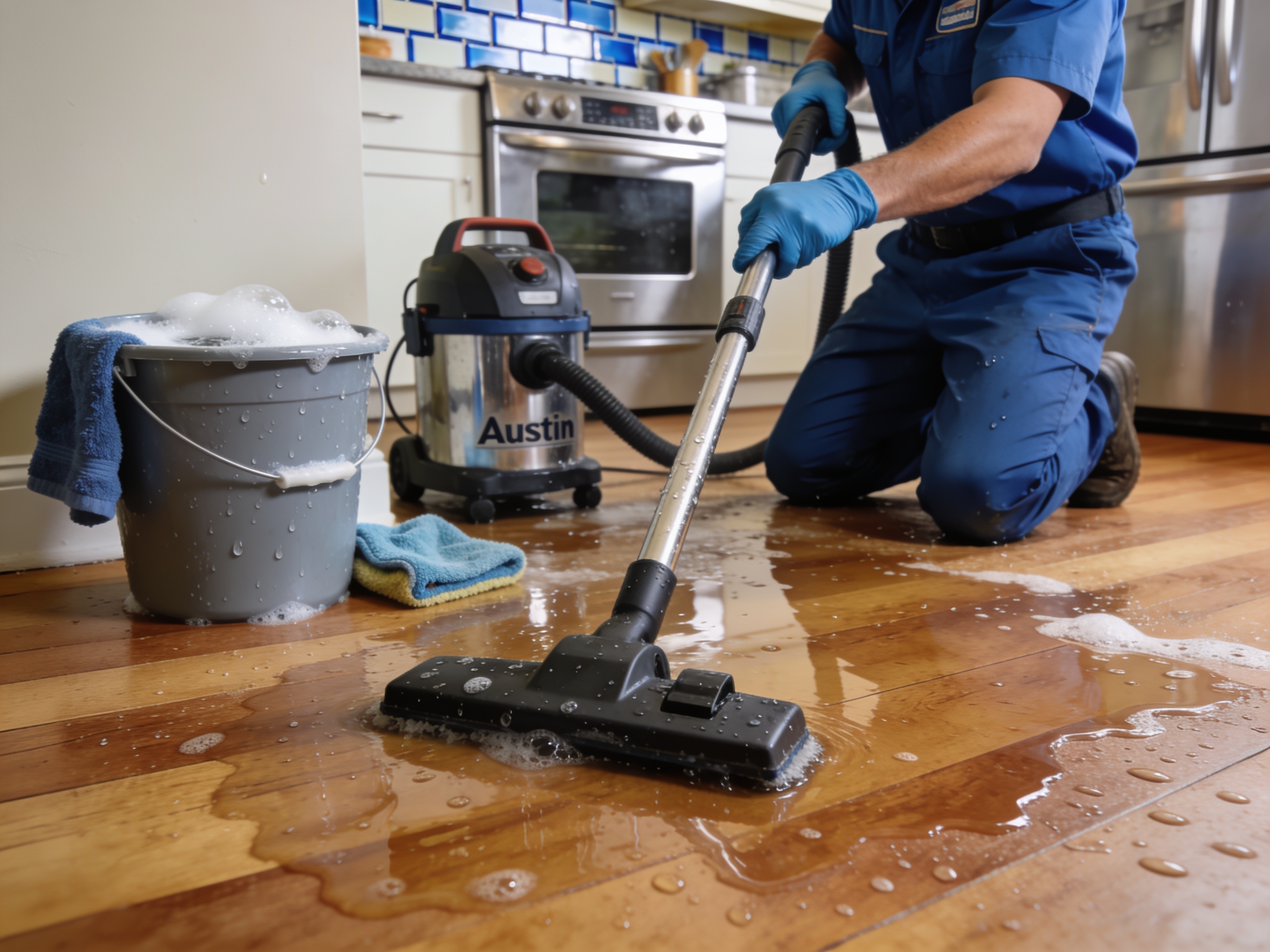 Appliance Leak Cleanup in Austin