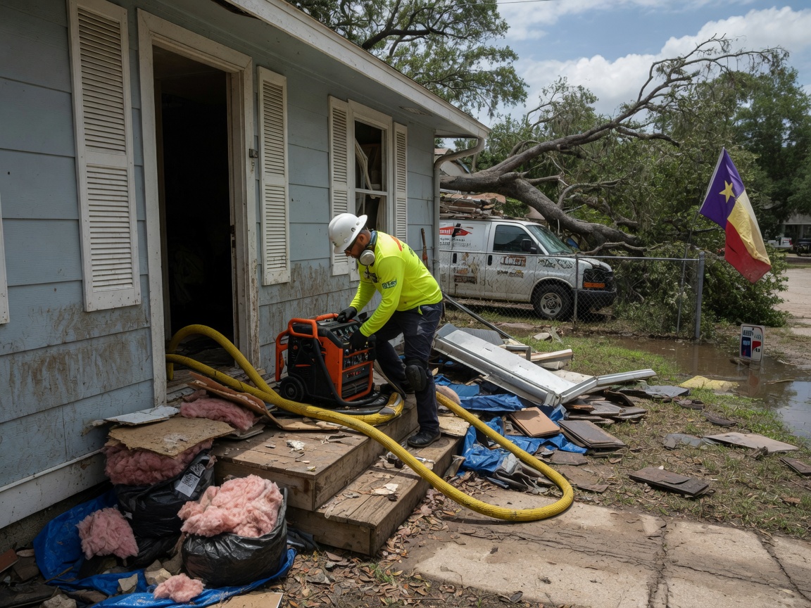 Hurricane Damage Restoration in Austin